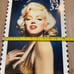 Marilyn Monroe USA 32 Cent Stamp Metal Sign & Legends Marilyn Monroe Stamps 1995