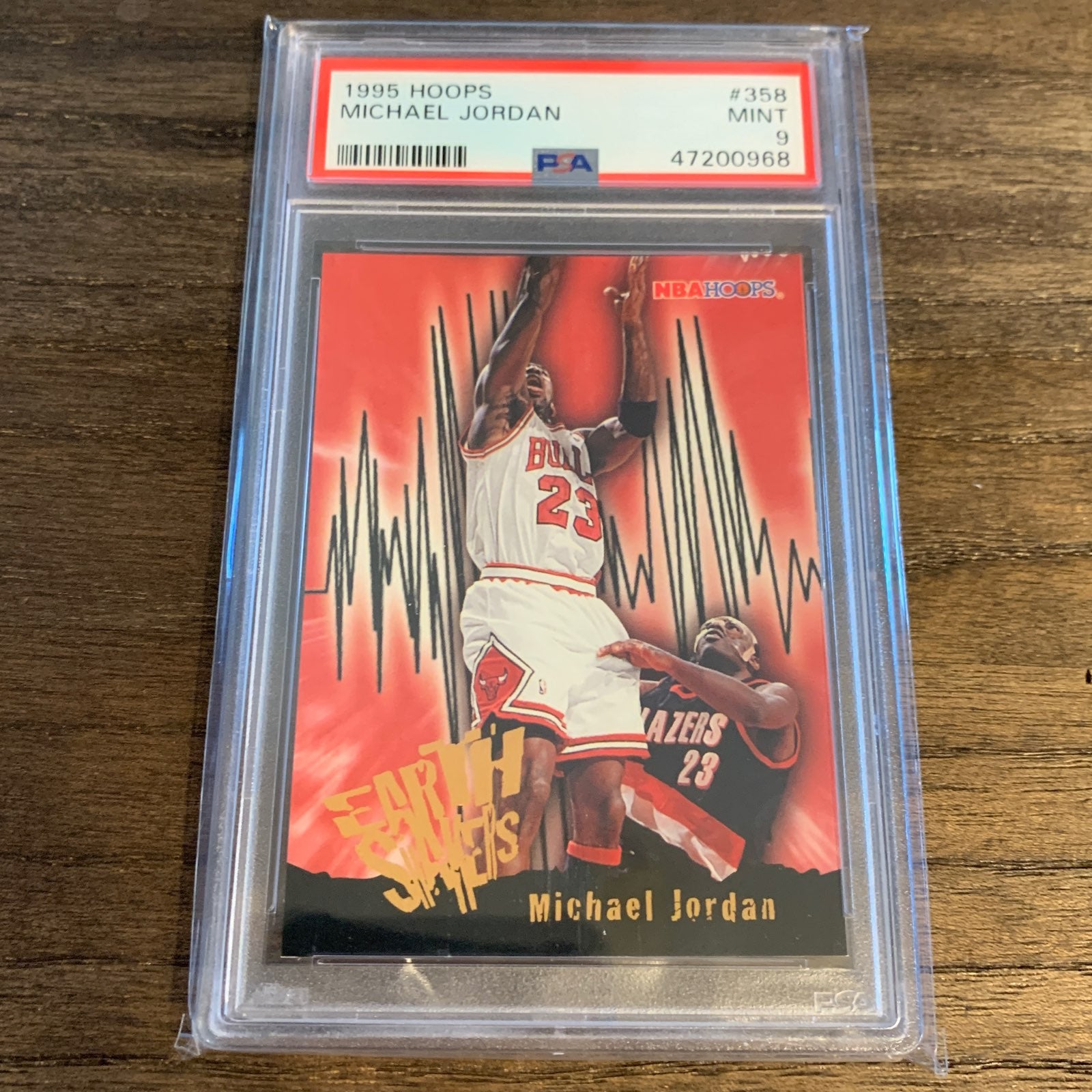 1995 Hoops Michael Jordan PSA 9