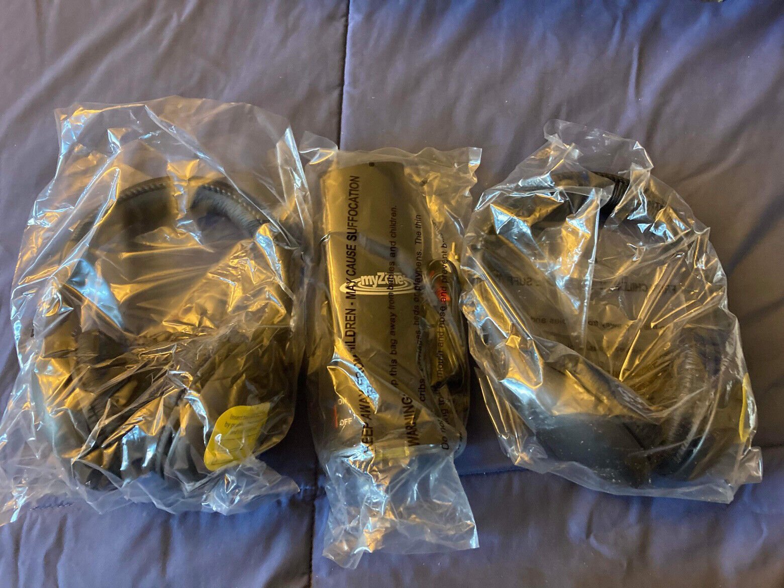 My Zone Wireless TV Headphones Incl. Transmitter & 2x Headphones. BRAND NEW