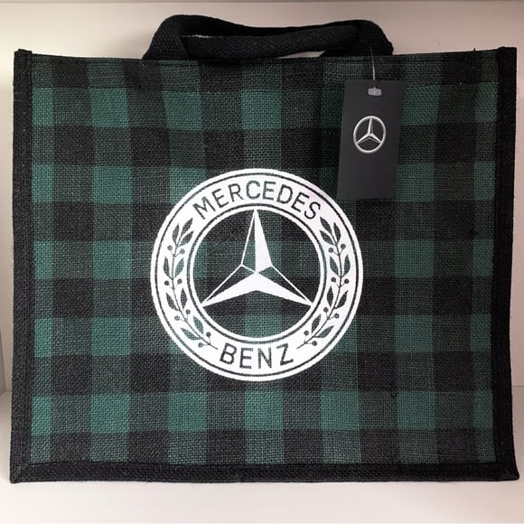 Mercedes Benz XL car storage tote bag