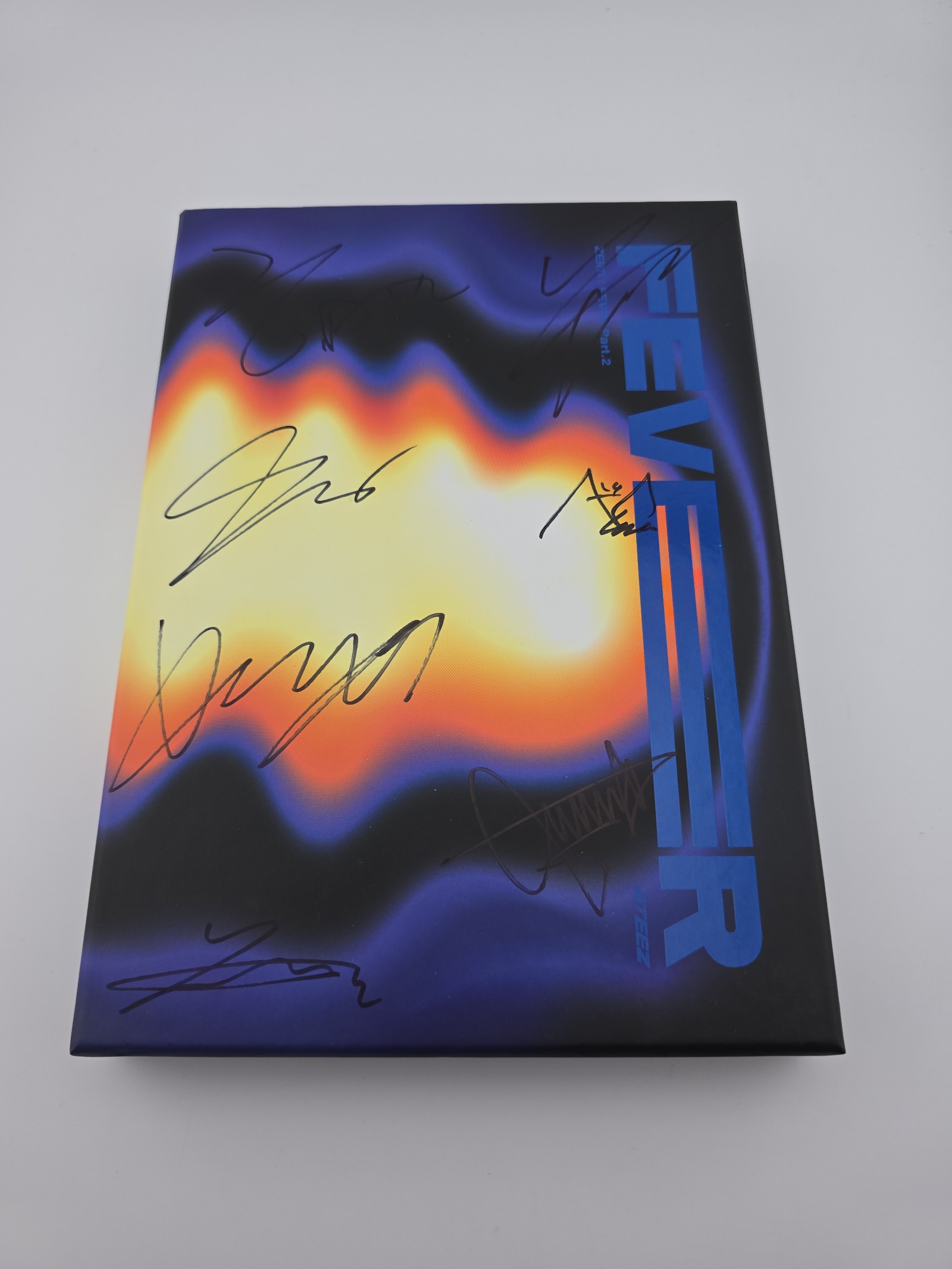 ATEEZ OFFICIAL ZERO FEVER PT.2 SIGNED ALBUM