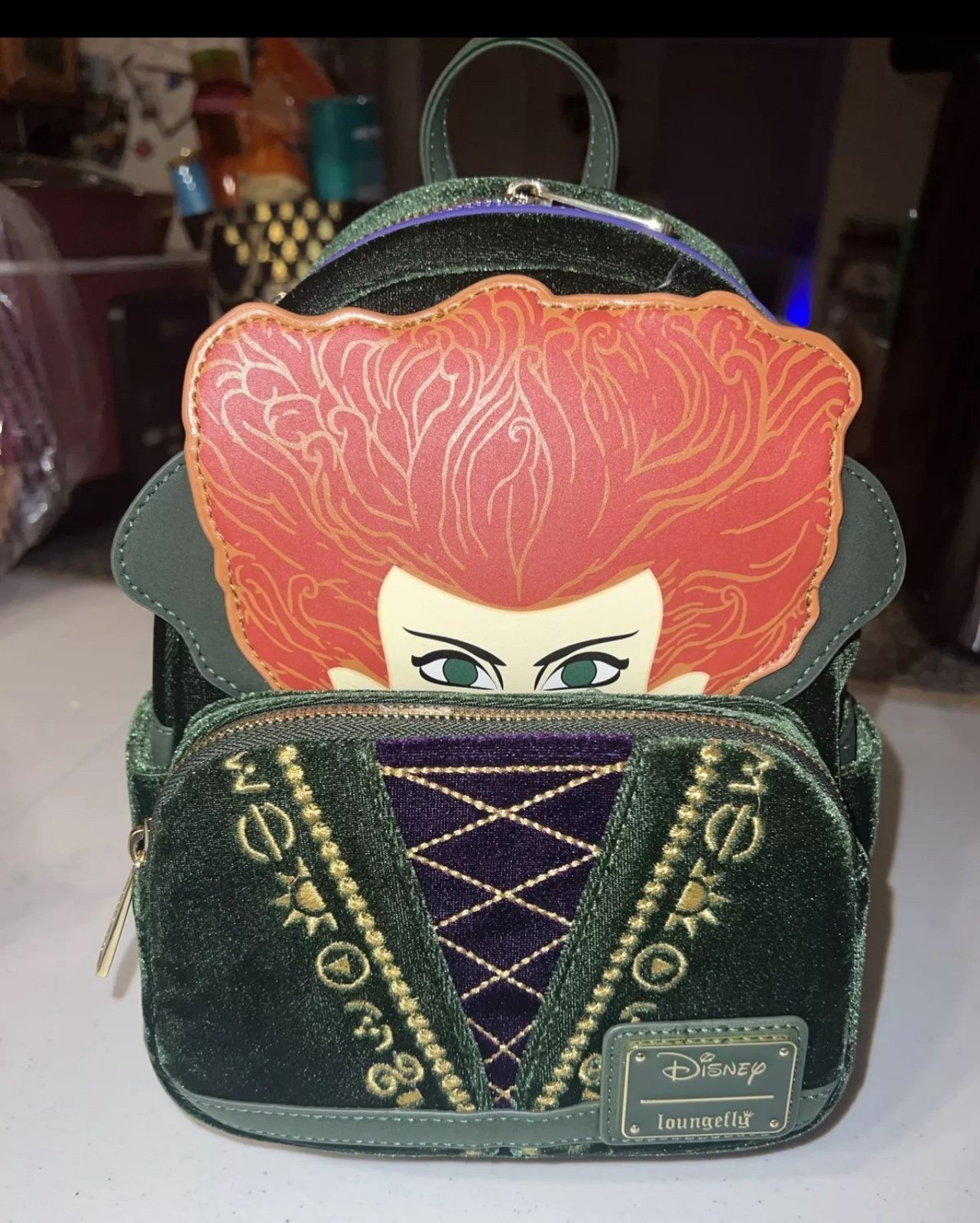Loungefly Winifred Hocus Pocus Mini Backpack, NWT
