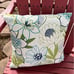 Set of Four Garden Treasures Accent Throw Pillows Floral and Bird Designs