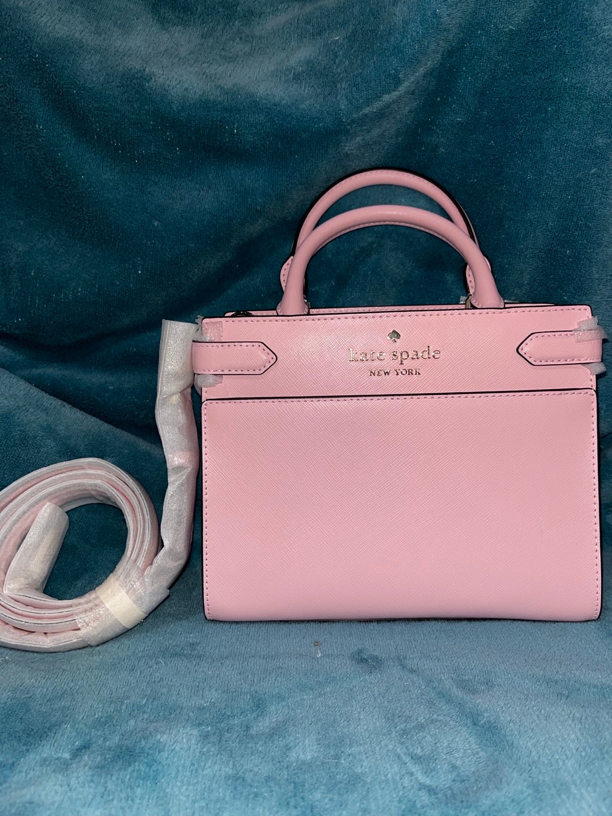 Kate Spade small Pink Satchel Elegant Structured Design