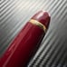 Montblanc Meisterstück 144 Fountain Pen M Medium Nib Bordeaux Full Gold 2