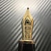 Montblanc Meisterstück 144 Fountain Pen M Medium Nib Bordeaux Full Gold 2