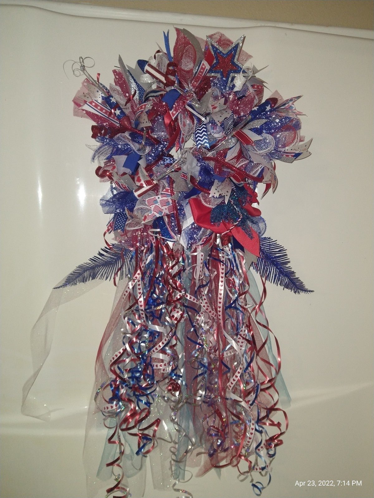 Patriotic Star Wreath