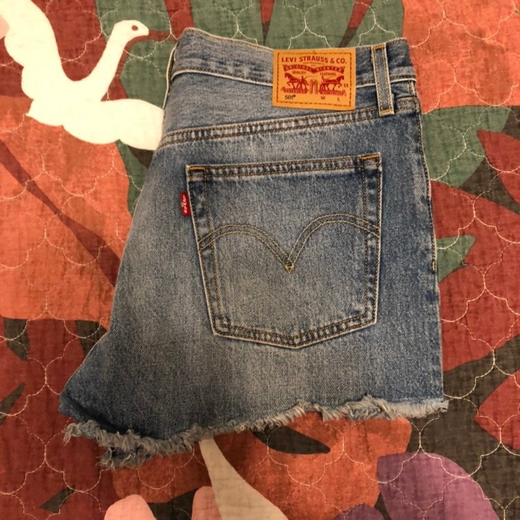 Levi's 501 jesn shorts