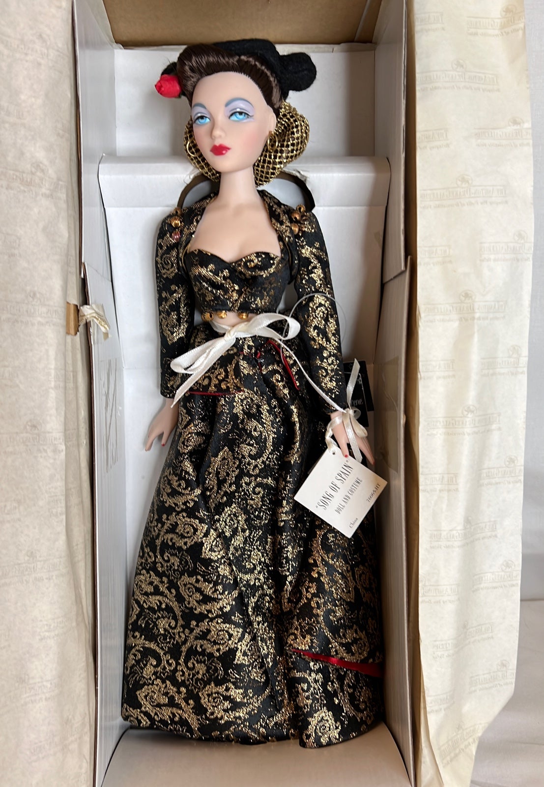 Doll by The Ashton Drake Galleries- Gene Marshall Collection” Song of Spain”