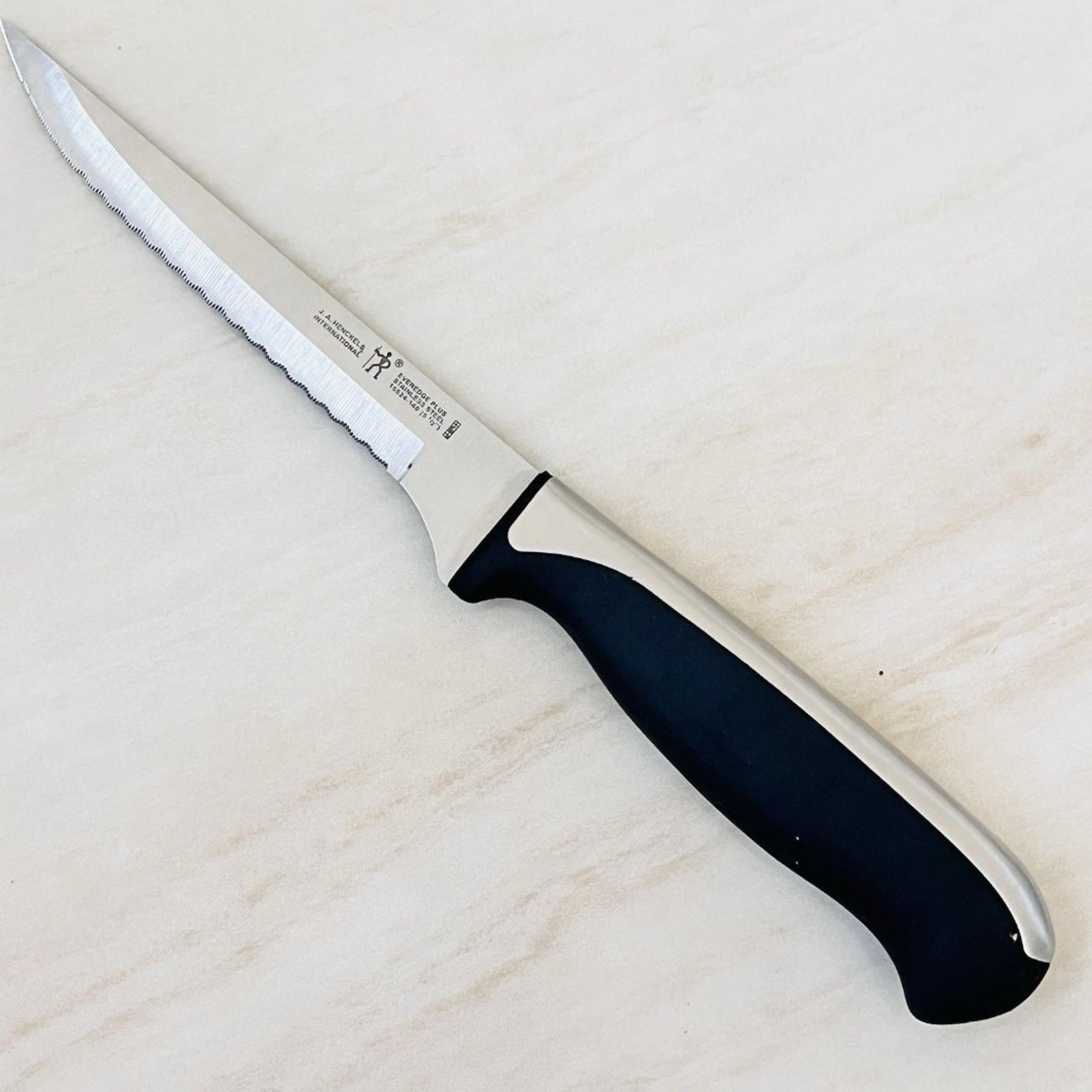 J.A. Henckels Everedge Plus 15524-140 (5 1/2”) Serrated Blade Boning Knife