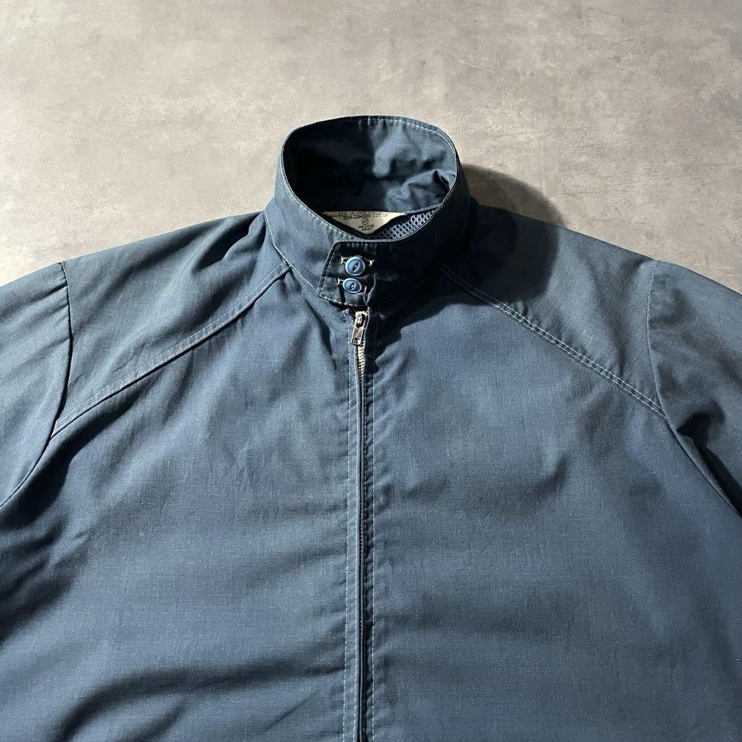60s 70s USA faded blue Harrington jacket