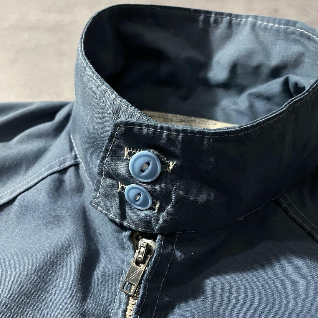 60s 70s USA faded blue Harrington jacket