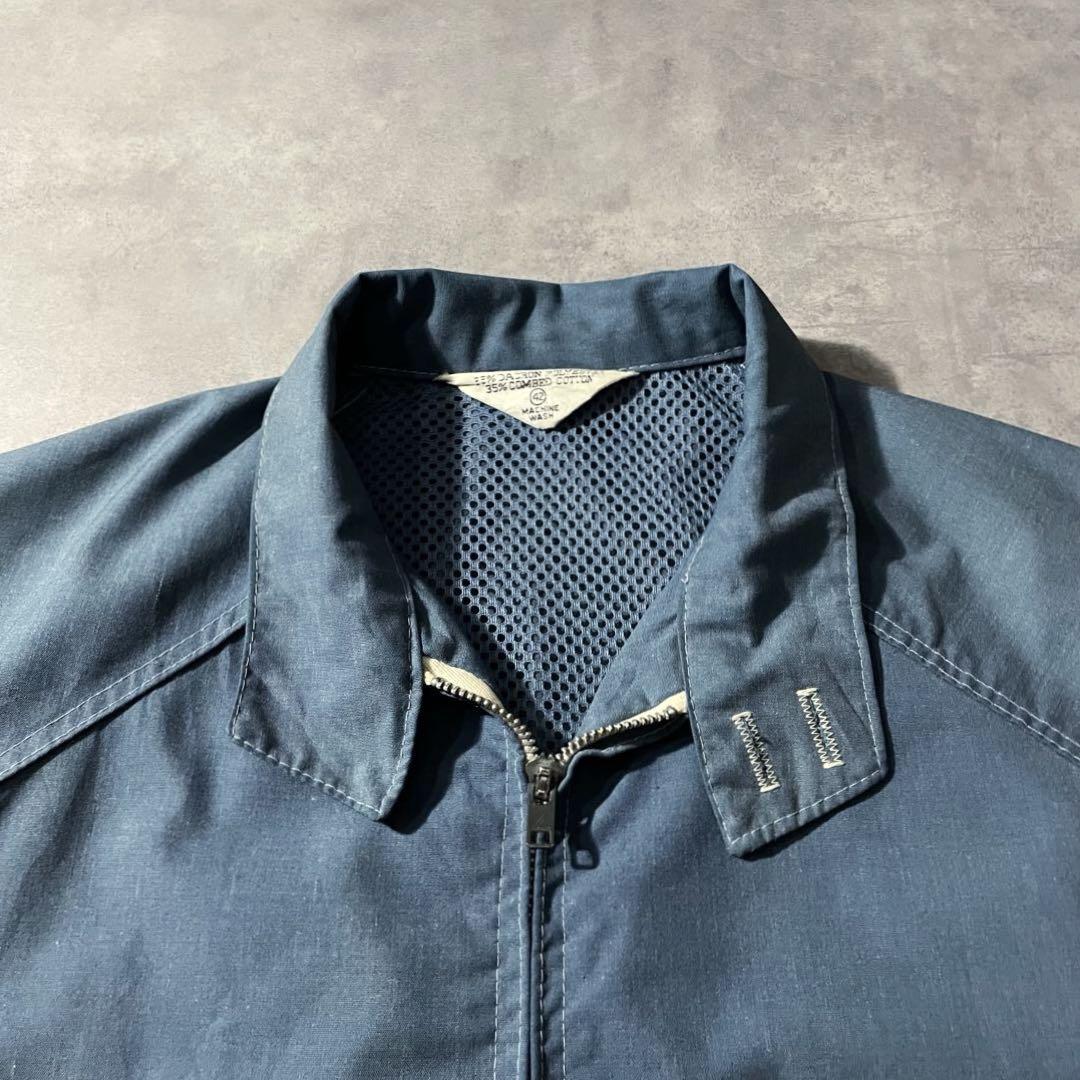 世界的に有名な 60s jacket Harrington blue faded USA 70s ジャケット・アウター