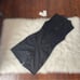 GOOD AMERICAN Black Compression Zip-Up One Piece Swimsuit NWT