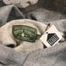 Grey denim tears wreath hoodie