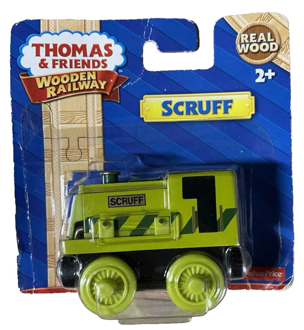 Sealed 2010 Thomas & Friends Wooden Railway “SCRUFF” Train Car RARE