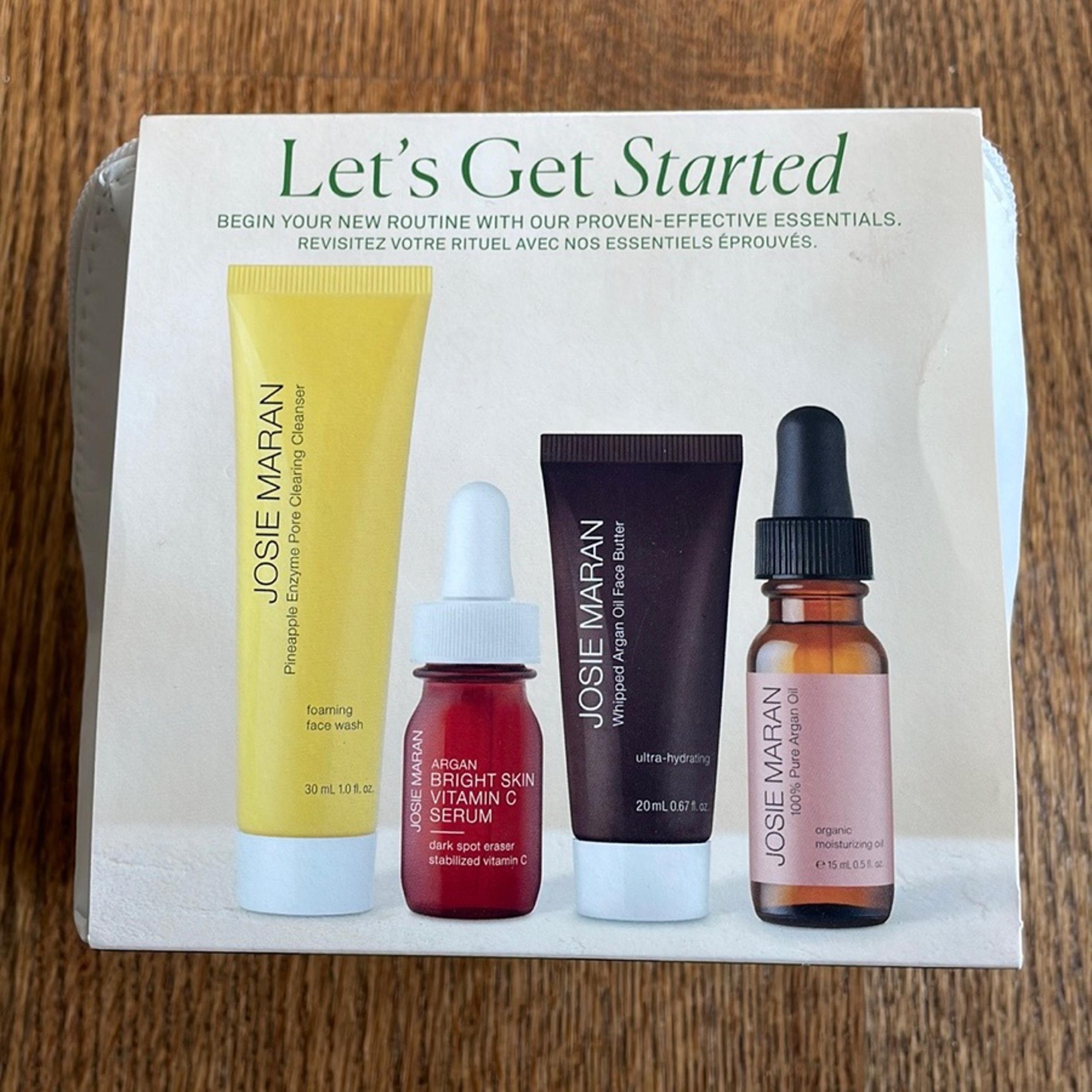NWT Josie Maran Skincare Bundle