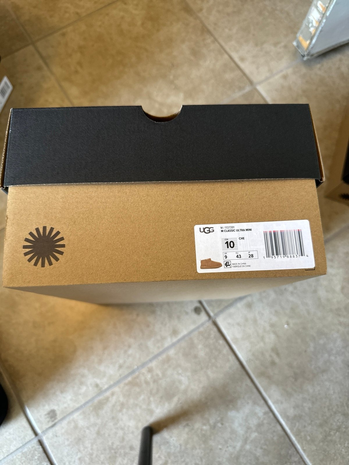 Ugg classic ultra mini size 10