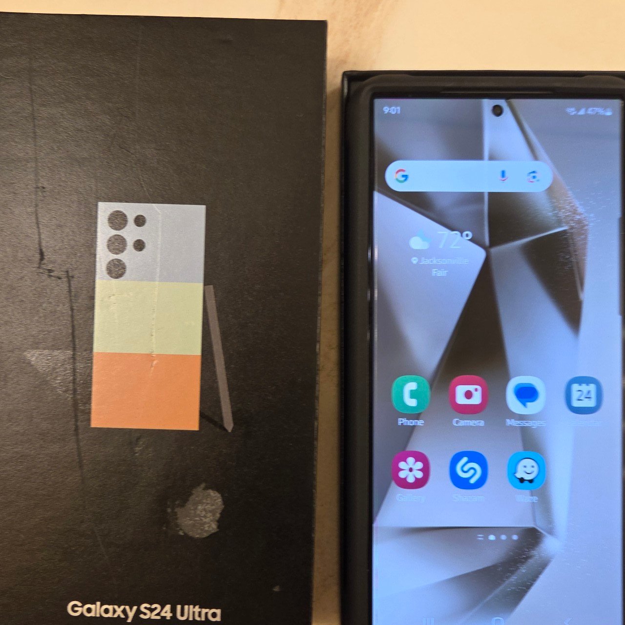 Samsung Galaxy S24 Ultra SM-S928U1 UNLOCKED 512GB Titanium Blue