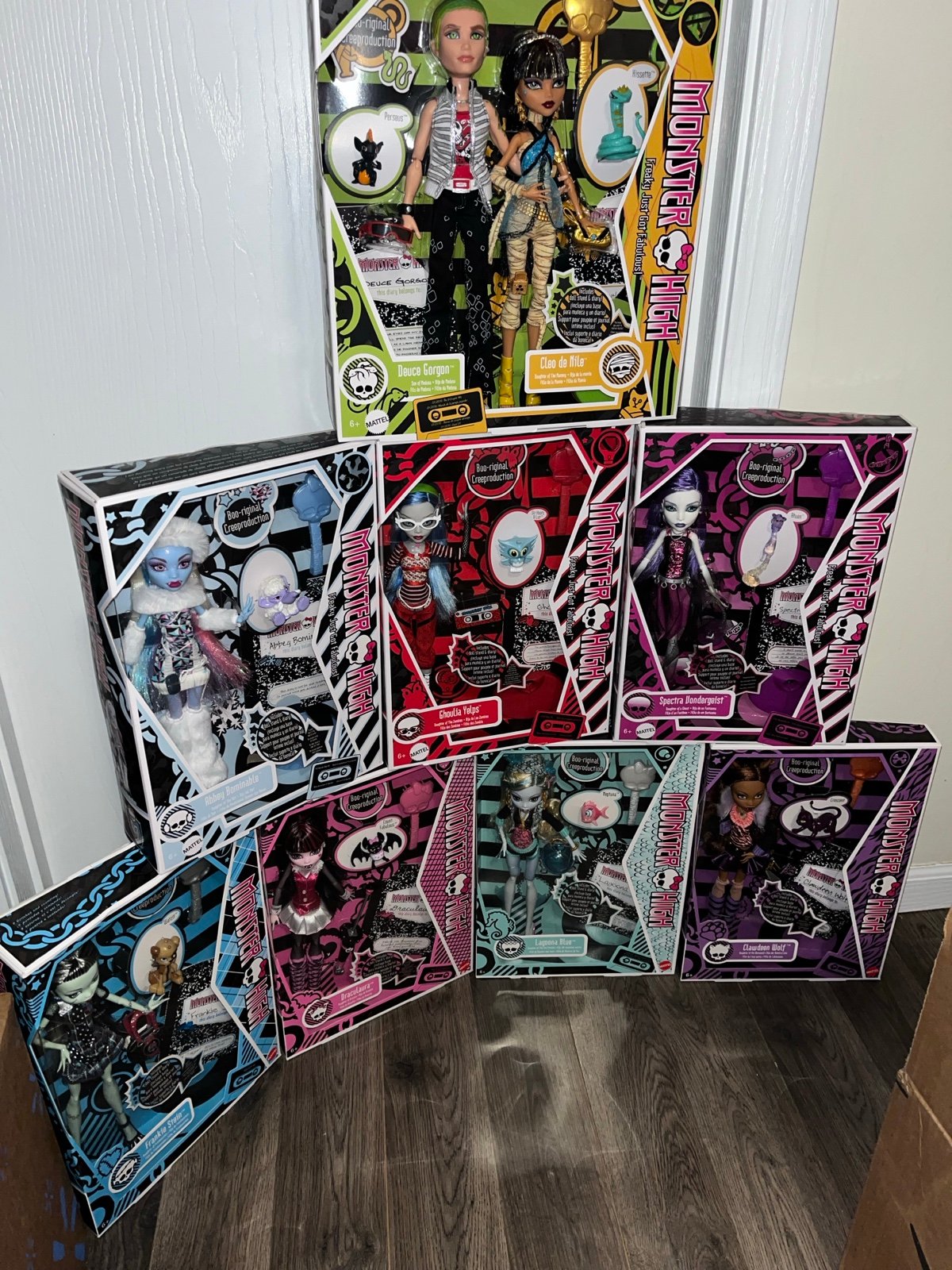 Monster high Creeproduction whole collection