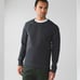 Lululemon | Chamber Long Sleeve Sweatshirt Heathered Black mens