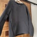 Lululemon | Chamber Long Sleeve Sweatshirt Heathered Black mens