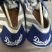 Los Angeles Dodgers Womens Stripe Canvas Shoe