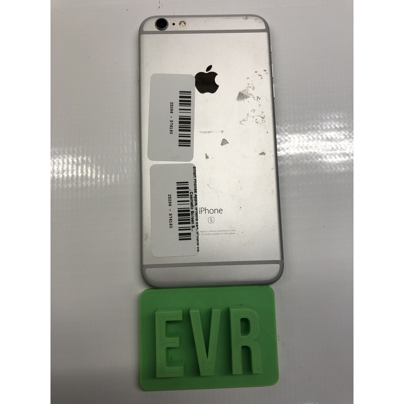 Apple iPhone 6S Plus A1634 MN2R2LL/A 32GB Silver Bat 94% Locked F2LT409XHFLY