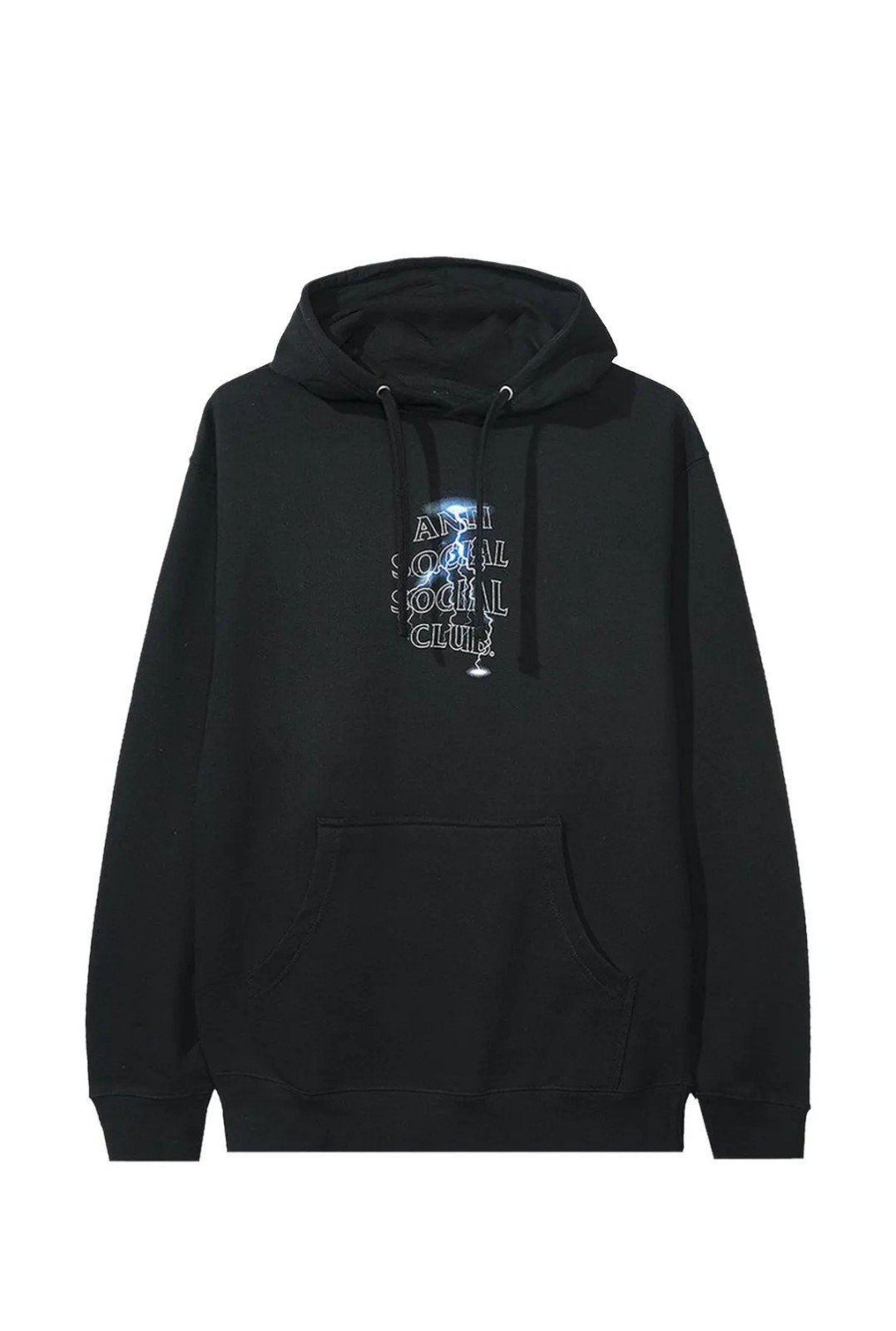 Anti Social Social Club Twister Hoodie 'Black' New X-Large 100% Authentic