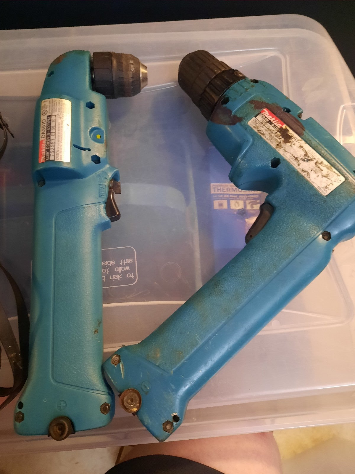 Makita 9.6v cordless tool lot