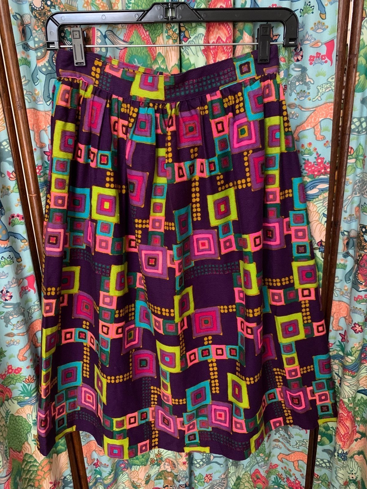 Vintage squared skirt sz small