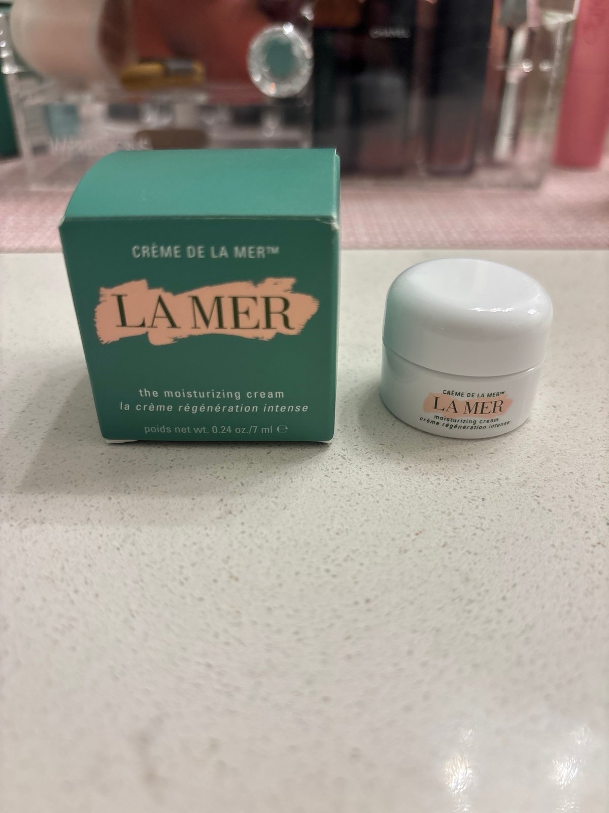 La Mer The Moisturizing cream 7 ml and 3.5ml
