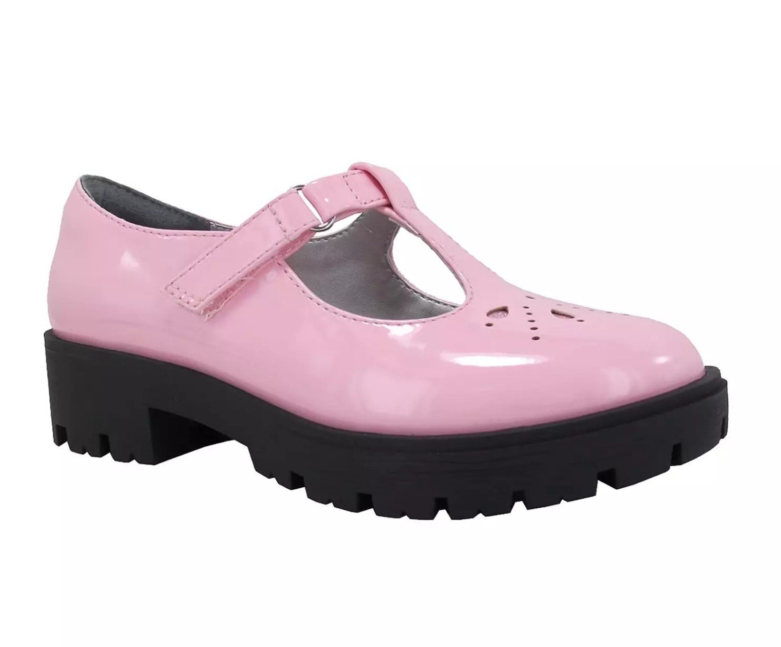 NEW Big Girls Pop Kid Dakoda Shiny Pink Dress Shoes, Size 3