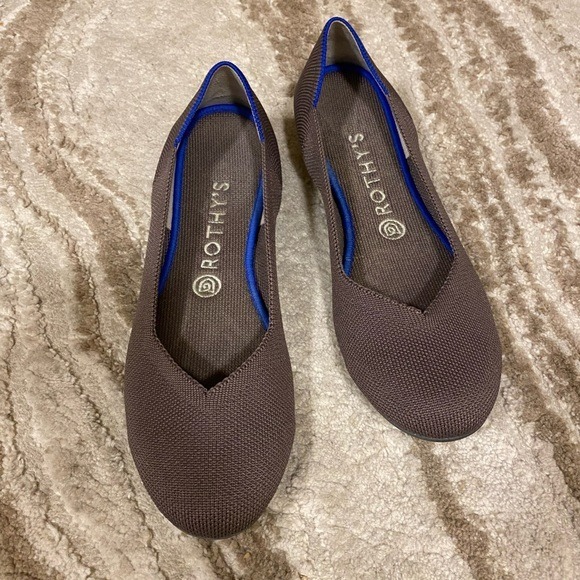 Rothy's Women's The Mink Flats Size 9 RARE RETIRED Ballet Flats Casual Shoes