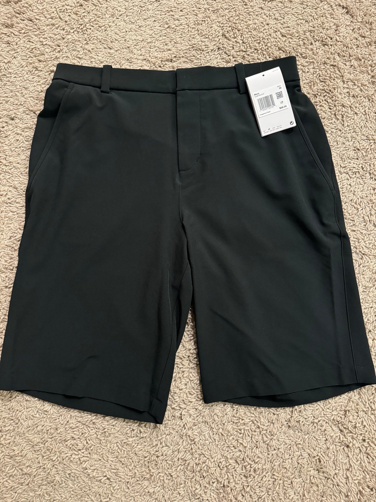 Men’s Nike Performance Golf Shorts Black NEW Size 30
