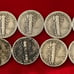 Mercury dimes