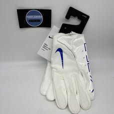 Nike Vapor Jet 7.0 Football Gloves Receiver Skill Positions White Blue XXL