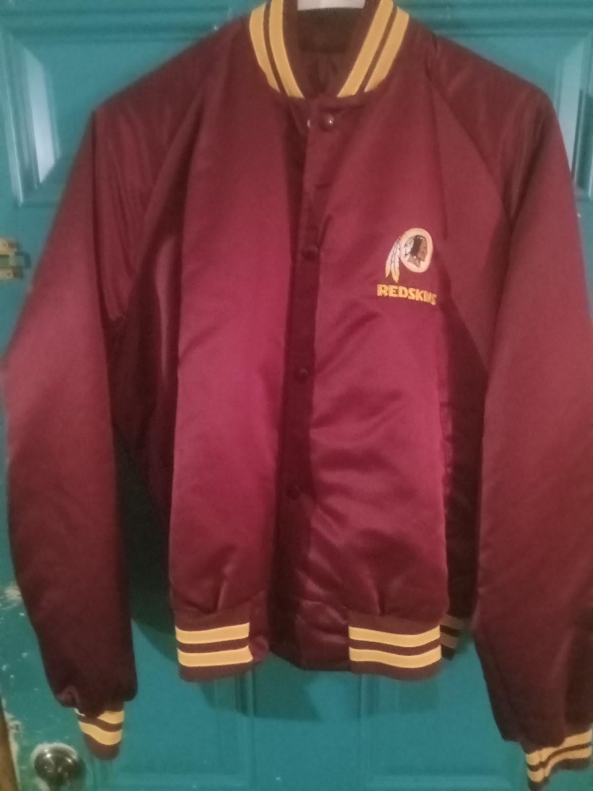 Vintage Washington Redskins Chalk Line Bomber Jacket