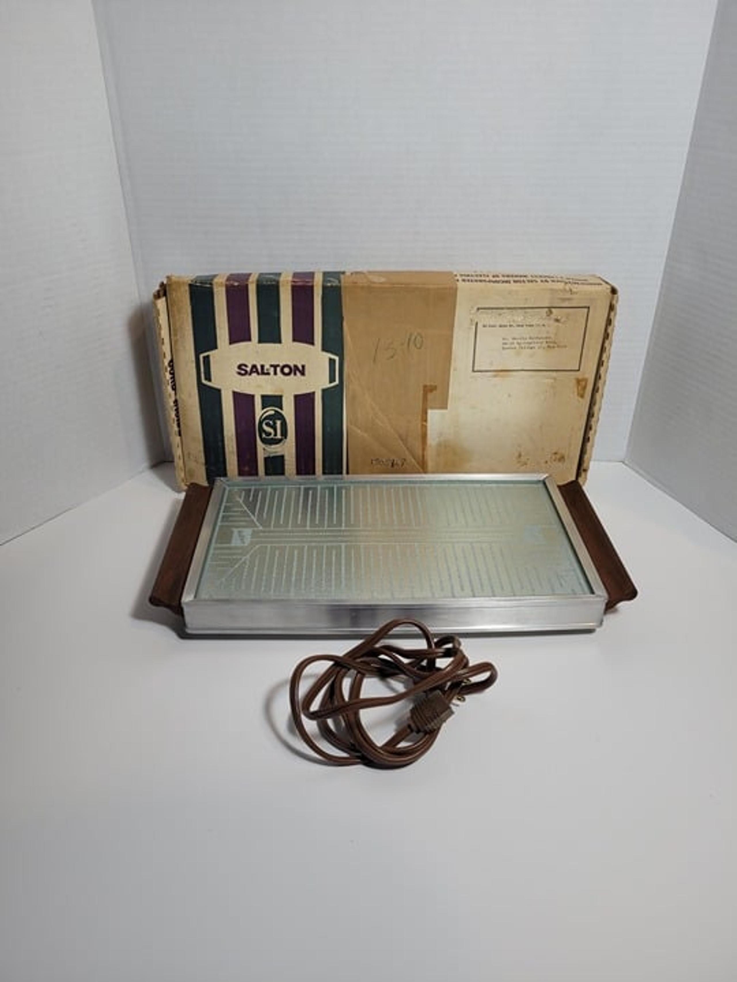 Vintage Salton Hotray Automatic Food Warmer Model H-110