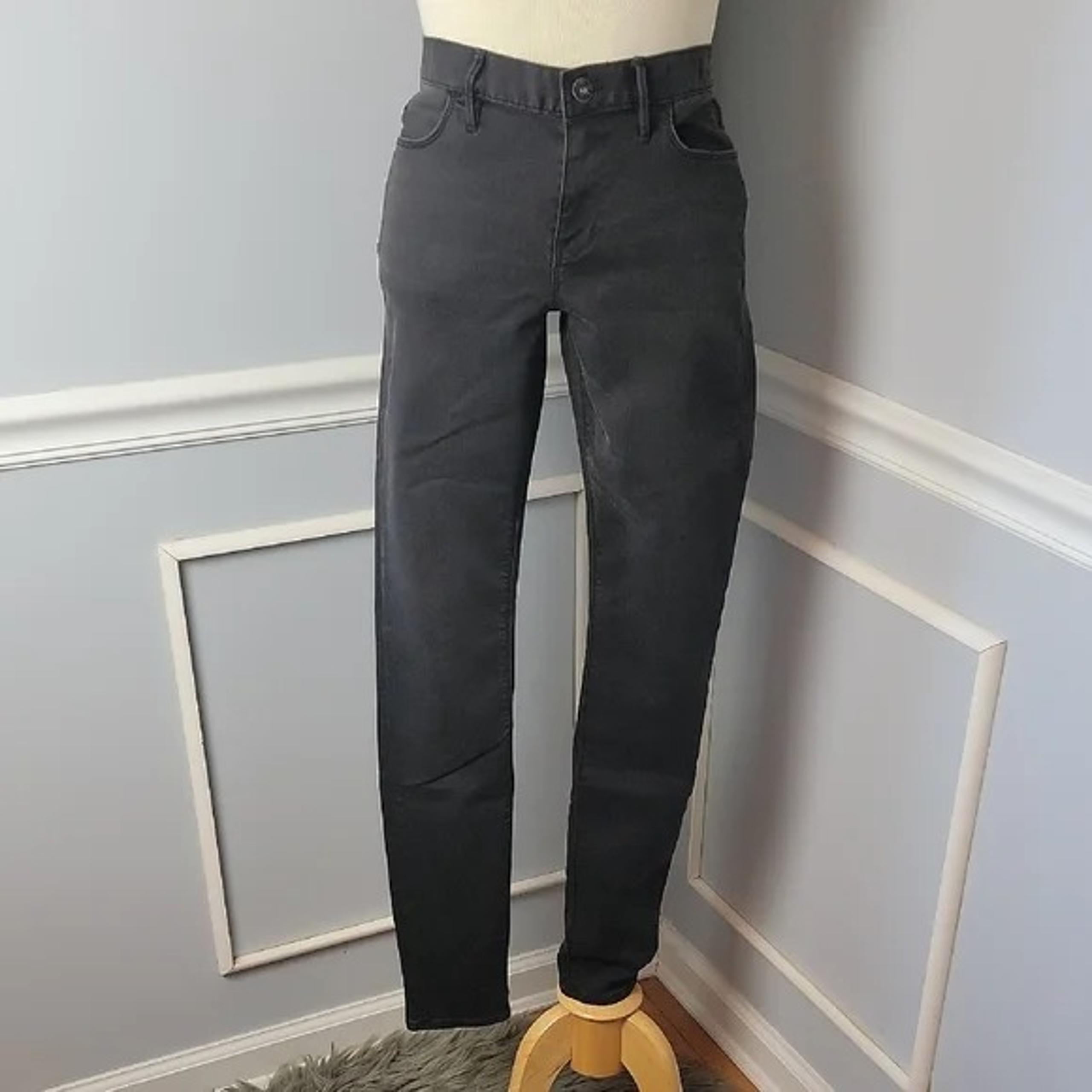 MADEWELL Legging Black Stretch Skinny Leg Preppy Basic Denim Jeans Sz 27