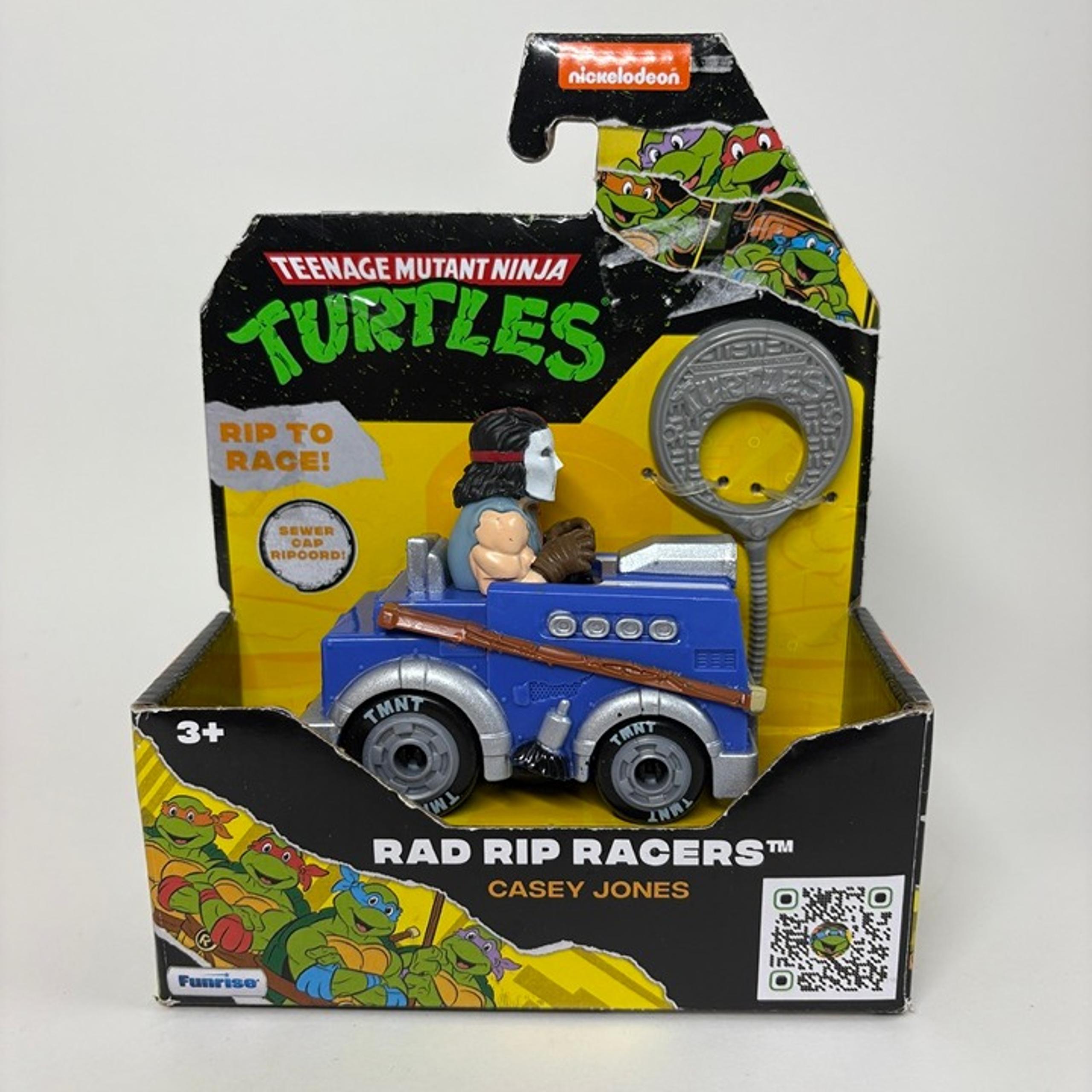 NEW Rad Rip Racers Casey Jones Funrise TMNT Teenage Mutant Ninja Turtles