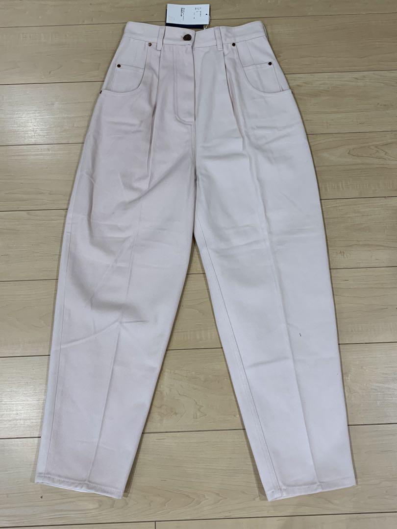 Hillier Bartley Cotton Pants, Unused, Pink Denim