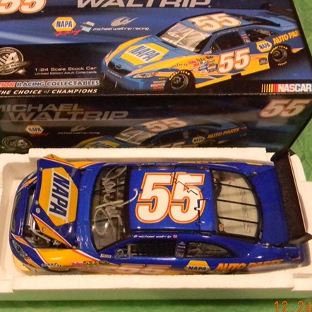 Michael Waltrip Auto Signed #55 Napa COT