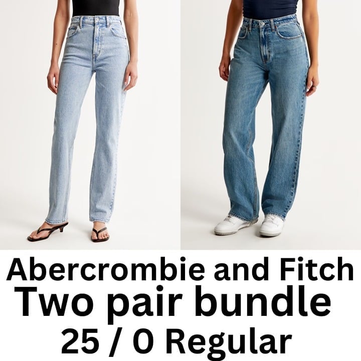 abercrombie curvelove jeans bundle