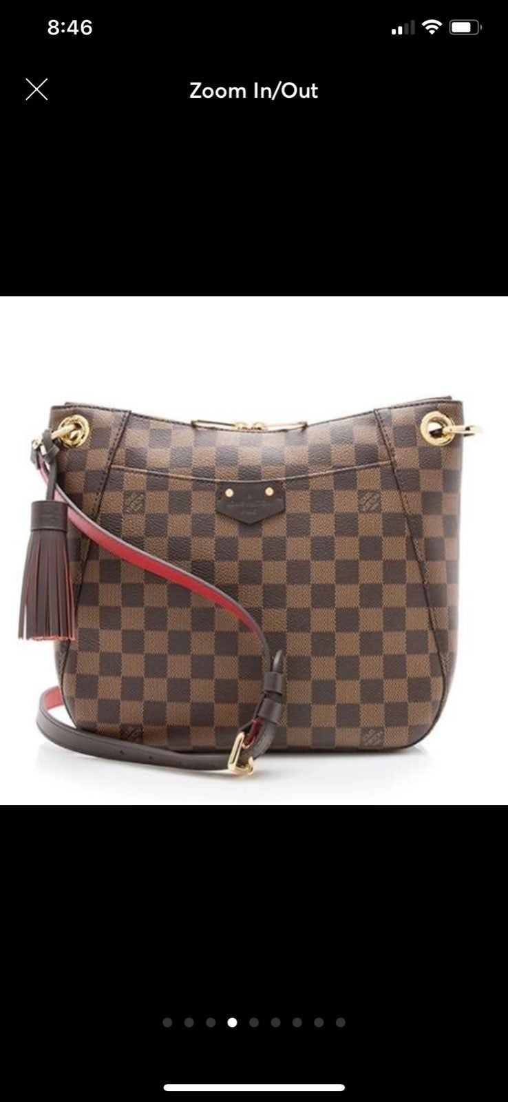Louis vuitton damier south bank besace c