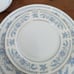 Royal Gallery Japan Set of 5 piece dining set blue flowers plates saucer cup