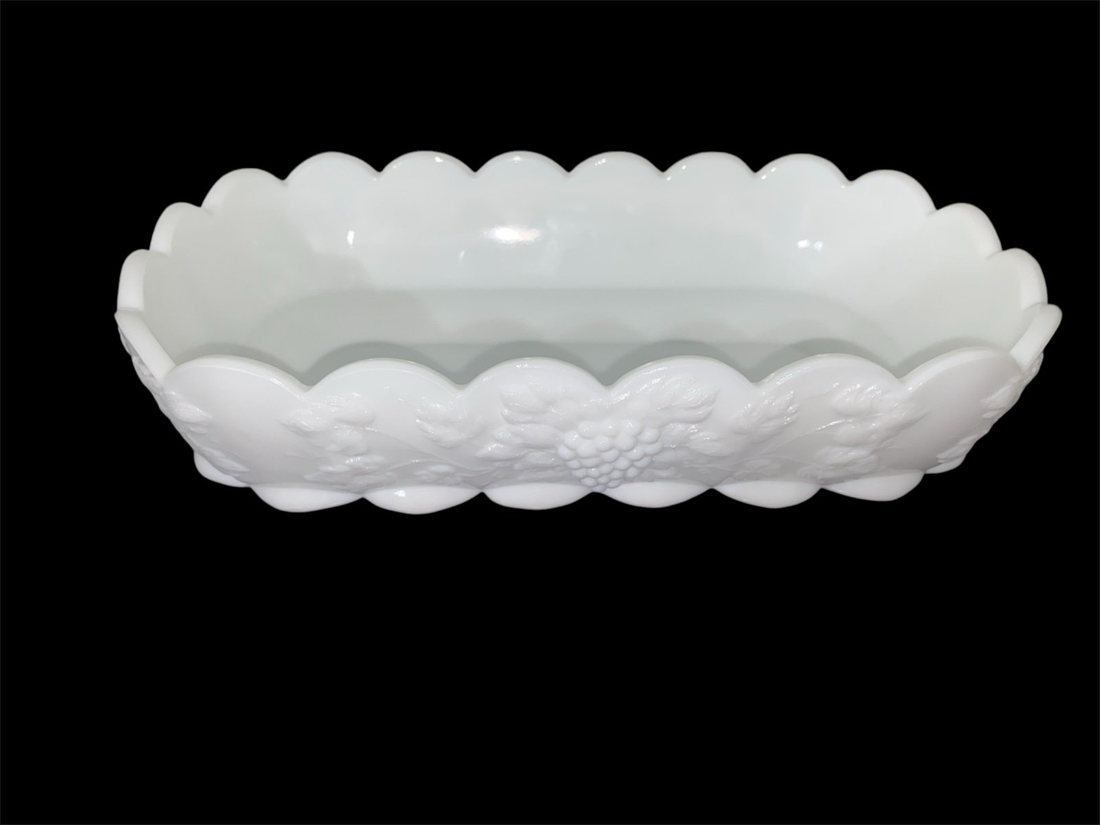 Vintage Westmoreland Milk Glass Rectangular Window Planter