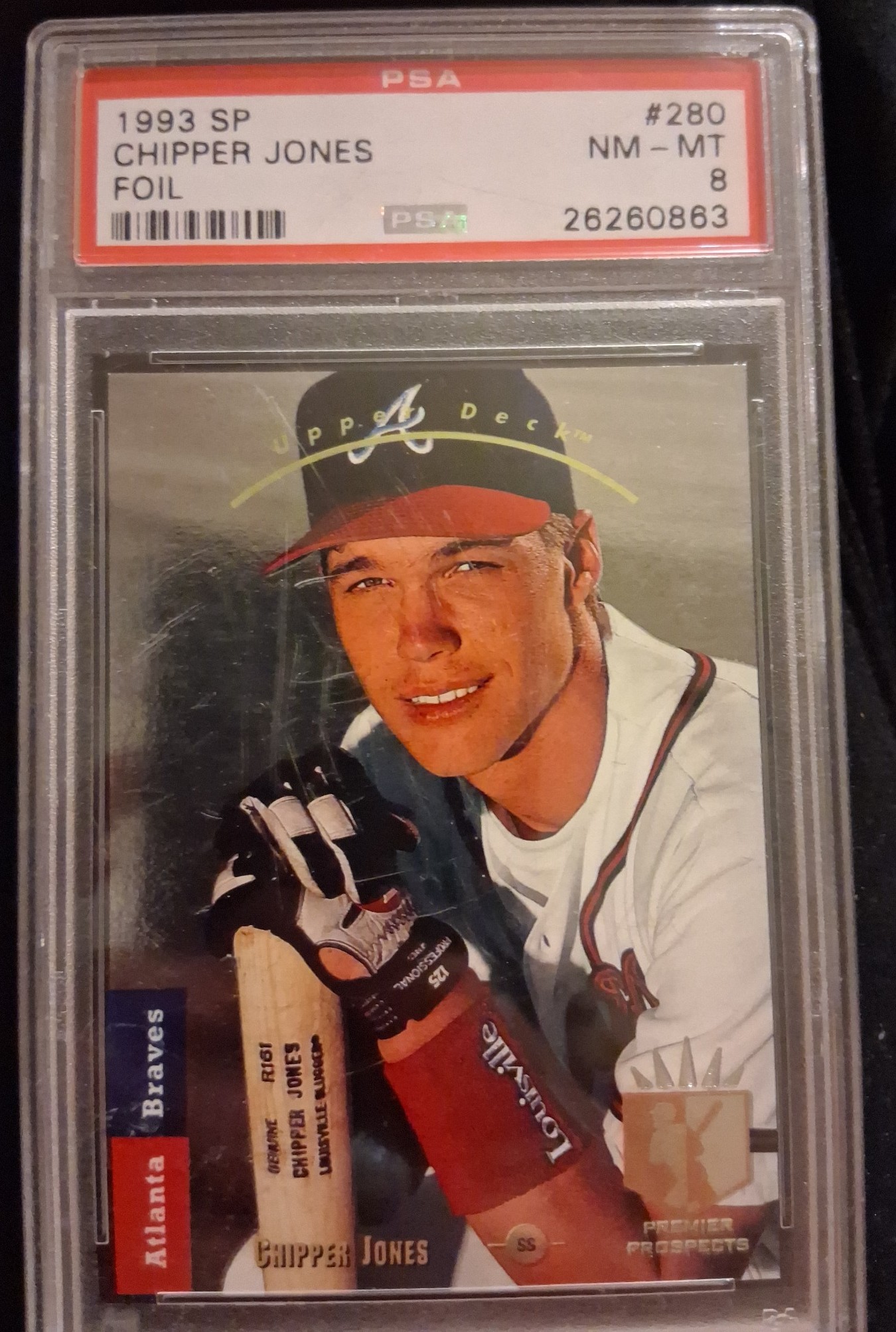 1993 SP Chipper Jones Foil