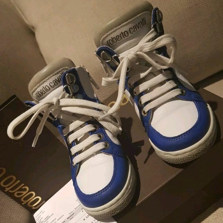 Roberto Cavalli Toddler Ankle Boots Sz 8