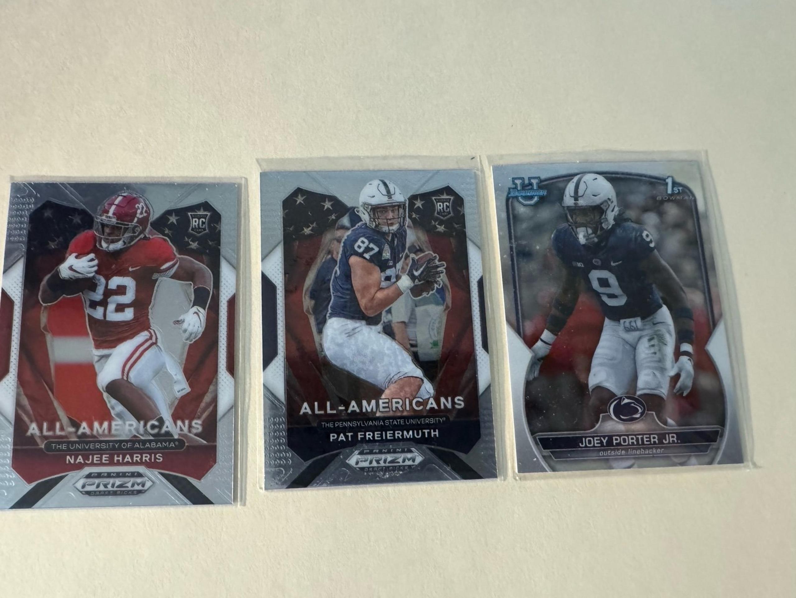Pittsburgh Steelers Rookie Lot Harris Porter Jr Freiermuth